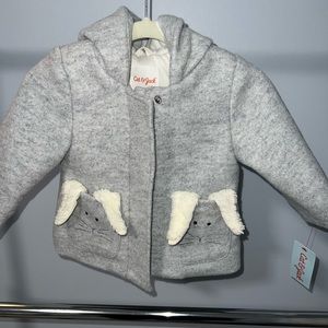 Infant girl grey coat brand new with tags on